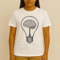 Brain Lightbulb: Bright Ideas And Creativity T-Shirt