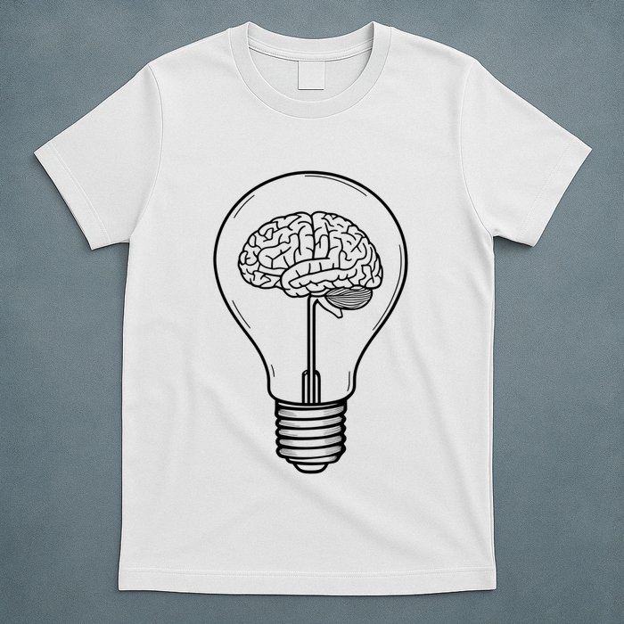Brain Lightbulb: Bright Ideas And Creativity T-Shirt