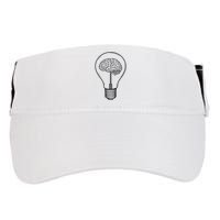 Brain Lightbulb: Bright Ideas And Creativity Adult Drive Performance Visor