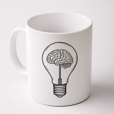 Brain Lightbulb: Bright Ideas And Creativity Mug