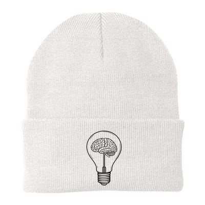 Brain Lightbulb: Bright Ideas And Creativity Beanie