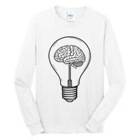 Brain Lightbulb: Bright Ideas And Creativity Tall Long Sleeve T-Shirt