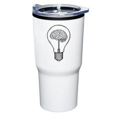 Brain Lightbulb: Bright Ideas And Creativity Tumbler