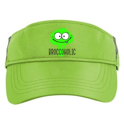 Broccoli Lovers Broccoholic Adult Drive Performance Visor