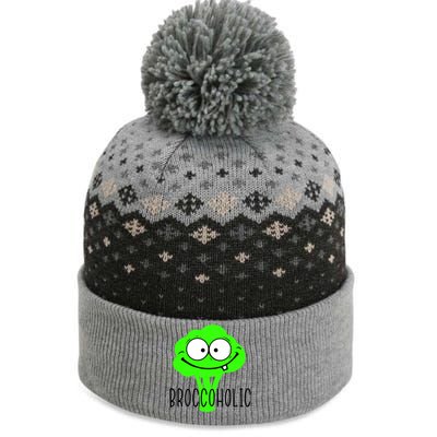 Broccoli Lovers Broccoholic The Baniff Cuffed Pom Beanie