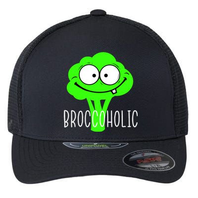 Broccoli Lovers Broccoholic Flexfit Unipanel Trucker Cap