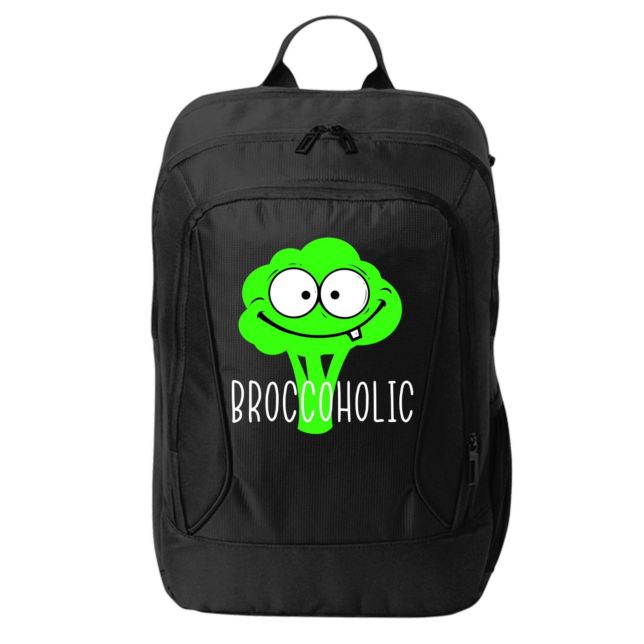 Broccoli Lovers Broccoholic City Backpack
