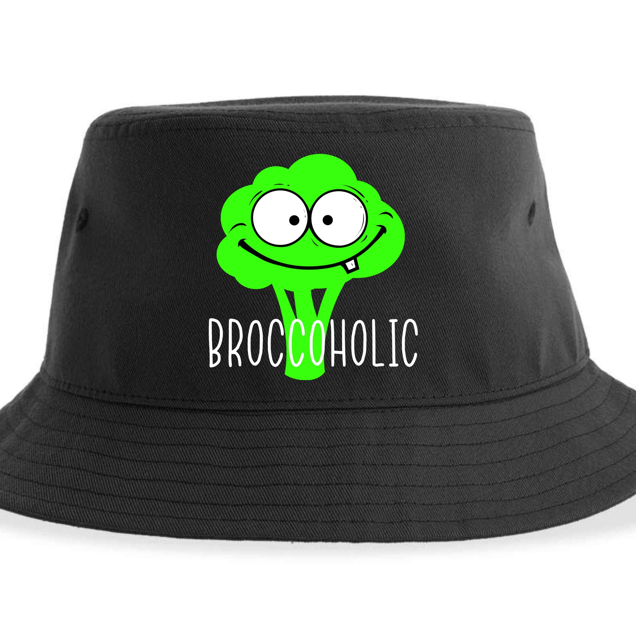 Broccoli Lovers Broccoholic Sustainable Bucket Hat