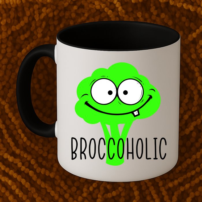 Broccoli Lovers Broccoholic Mug