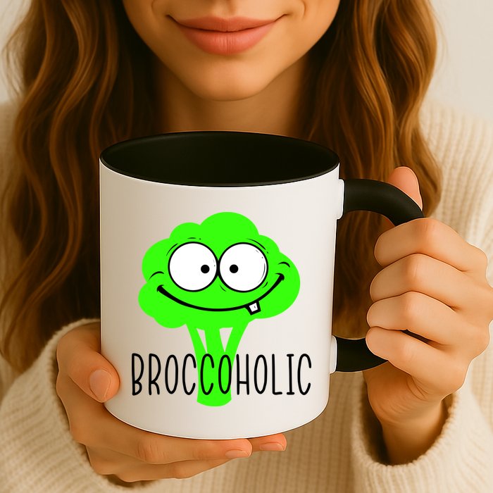 Broccoli Lovers Broccoholic Mug