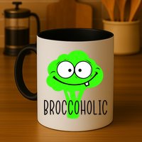 Broccoli Lovers Broccoholic Mug