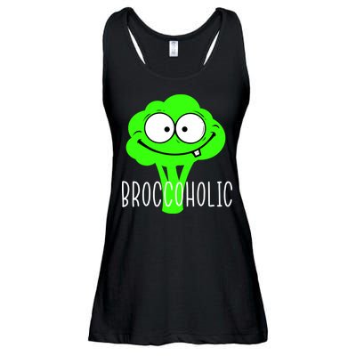 Broccoli Lovers Broccoholic Ladies Essential Flowy Tank