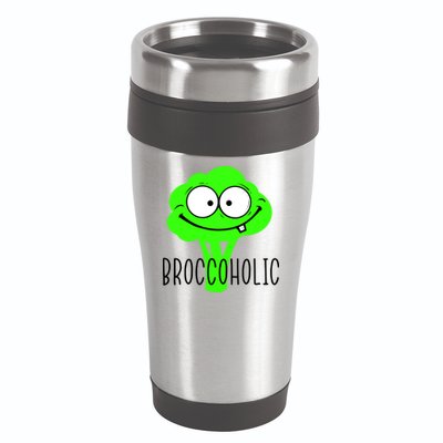 Broccoli Lovers Broccoholic 16oz Travel Tumbler