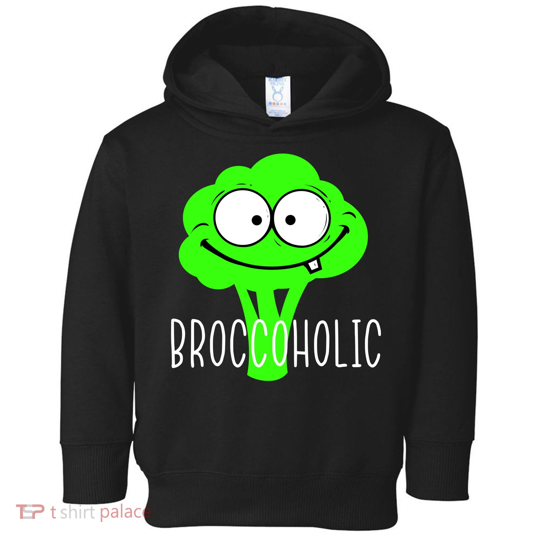 Broccoli Lovers Broccoholic Toddler Hoodie