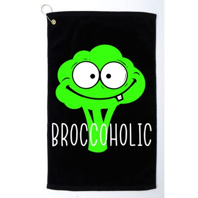 Broccoli Lovers Broccoholic Golf Towel
