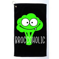 Broccoli Lovers Broccoholic Golf Towel