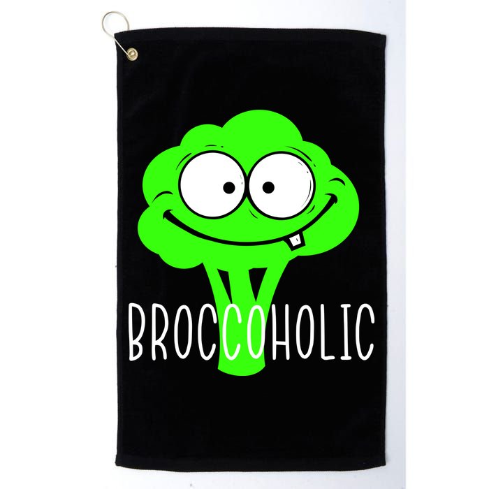 Broccoli Lovers Broccoholic Golf Towel