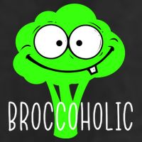 Broccoli Lovers Broccoholic Golf Towel