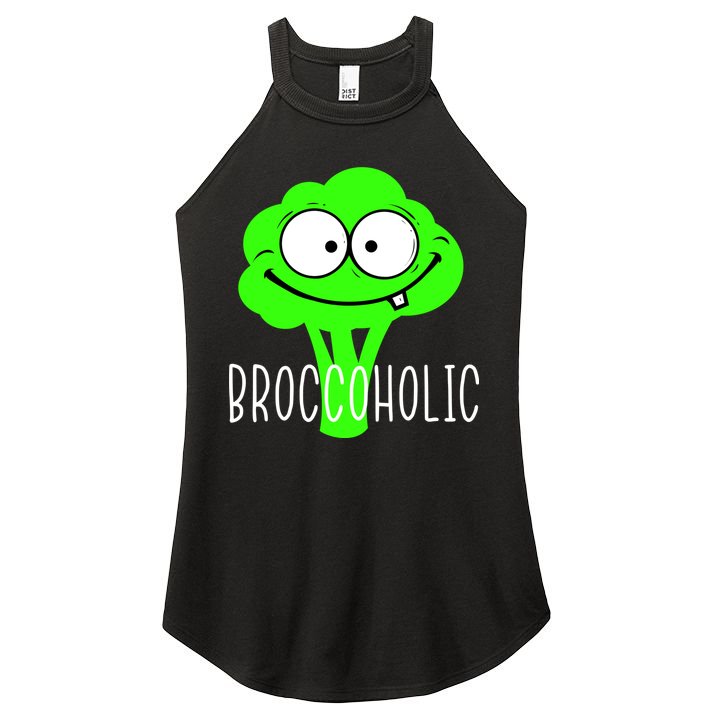 Broccoli Lovers Broccoholic Women's Perfect Tri Rocker Tank