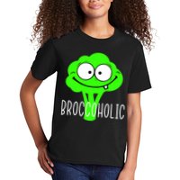 Broccoli Lovers Broccoholic Kids T-Shirt