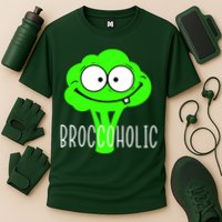 Broccoli Lovers Broccoholic Cooling Performance Crew T-Shirt