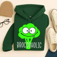 Broccoli Lovers Broccoholic Hoodie