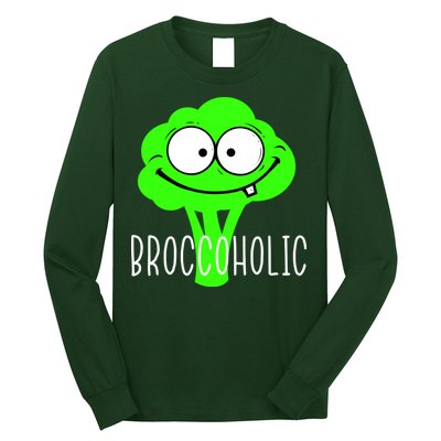 Broccoli Lovers Broccoholic Long Sleeve Shirt