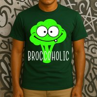Broccoli Lovers Broccoholic T-Shirt