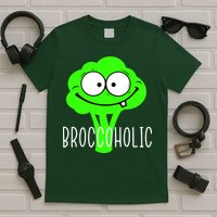Broccoli Lovers Broccoholic T-Shirt
