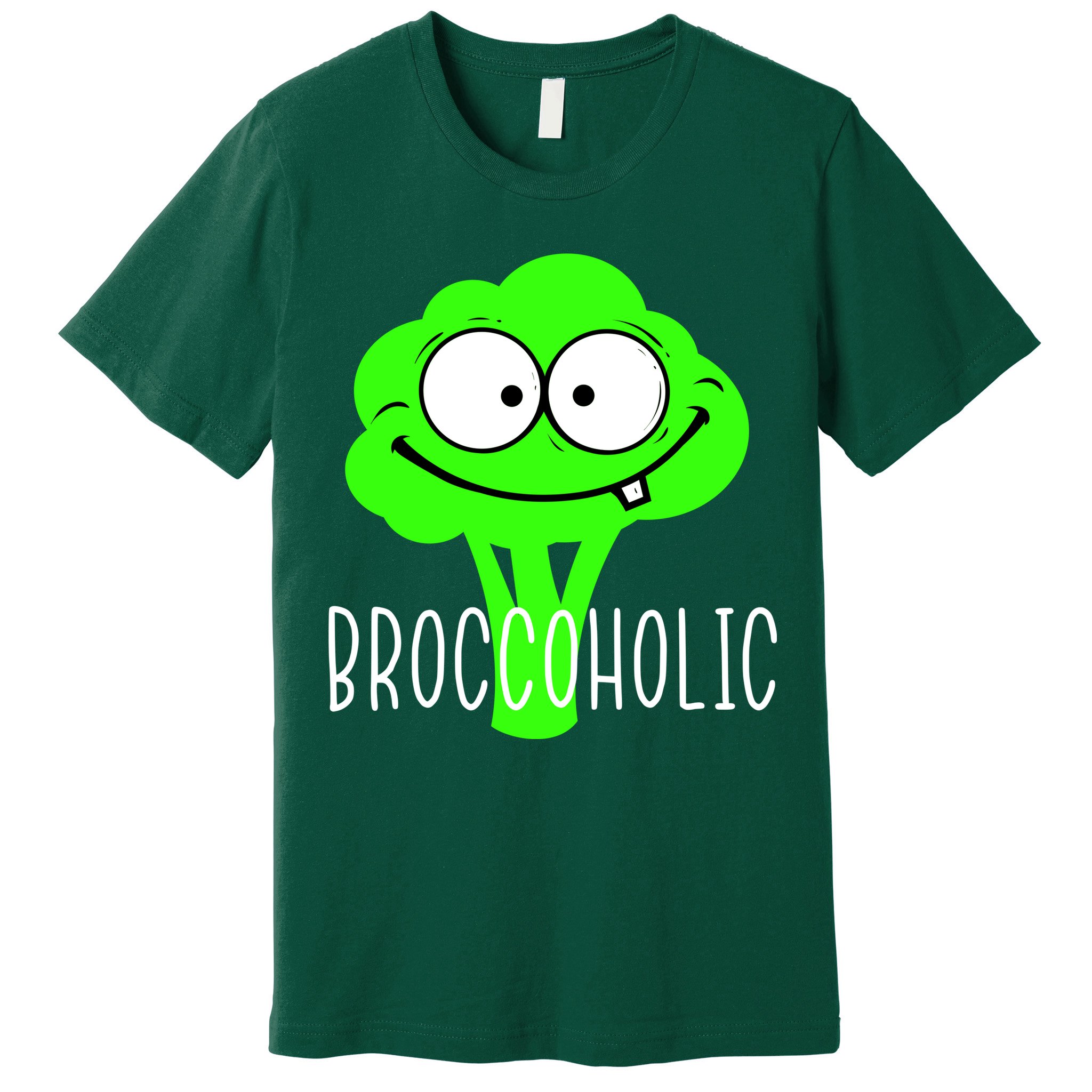 Broccoli Lovers Broccoholic Premium T-Shirt