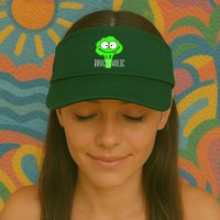 Broccoli Lovers Broccoholic Visor