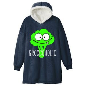 Broccoli Lovers Broccoholic Hooded Wearable Blanket