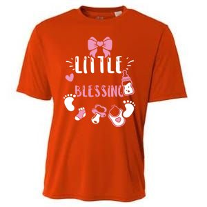 Baby: Little Blessing Funny Gift Sayings Great Gift Cooling Performance Crew T-Shirt