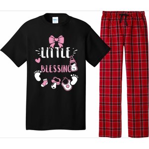 Baby: Little Blessing Funny Gift Sayings Great Gift Pajama Set