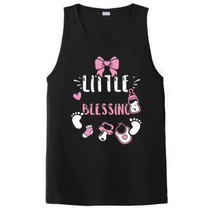 Baby: Little Blessing Funny Gift Sayings Great Gift PosiCharge Competitor Tank