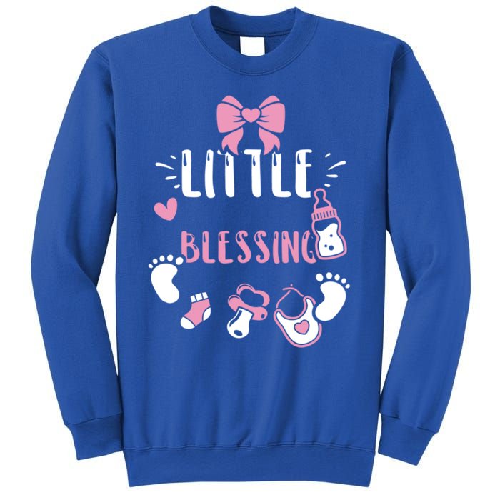 Baby: Little Blessing Funny Gift Sayings Great Gift Sweatshirt