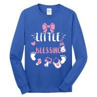 Baby: Little Blessing Funny Gift Sayings Great Gift Tall Long Sleeve T-Shirt