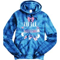 Baby: Little Blessing Funny Gift Sayings Great Gift Tie Dye Hoodie