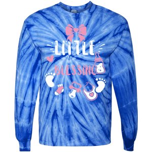 Baby: Little Blessing Funny Gift Sayings Great Gift Tie-Dye Long Sleeve Shirt