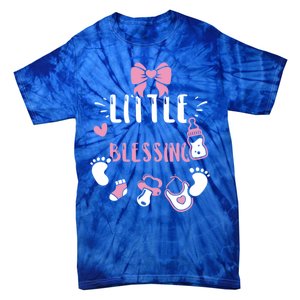 Baby: Little Blessing Funny Gift Sayings Great Gift Tie-Dye T-Shirt