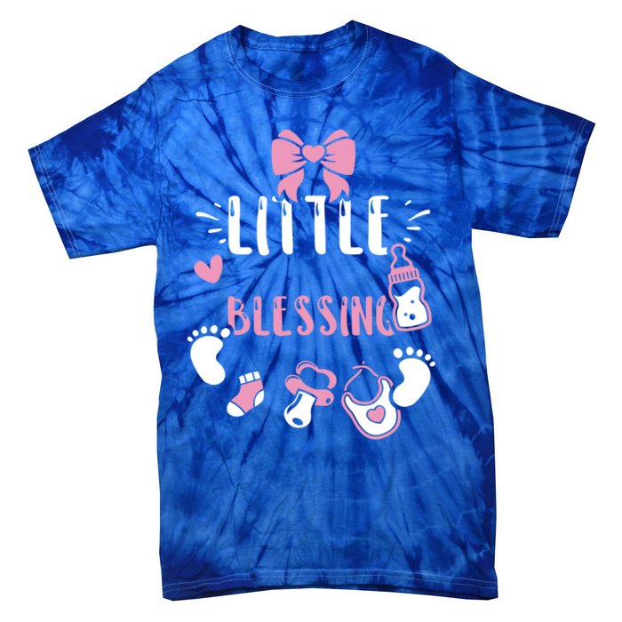 Baby: Little Blessing Funny Gift Sayings Great Gift Tie-Dye T-Shirt