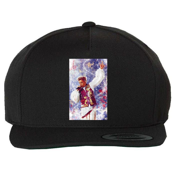 Baby Lasagna Wool Snapback Cap