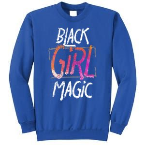 Black Little Black Queen Magic Gift Design Idea Gift Sweatshirt