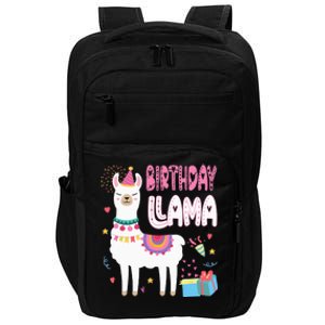 Birthday Llama Birthday Party Llama Birthday Theme Impact Tech Backpack