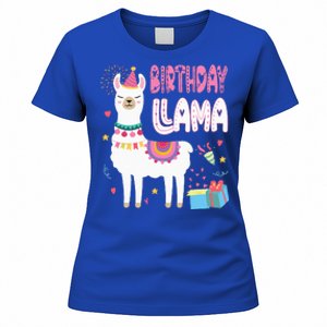 Birthday Llama Birthday Party Llama Birthday Theme Women's T-Shirt