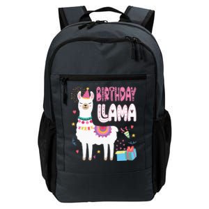 Birthday Llama Birthday Party Llama Birthday Theme Daily Commute Backpack