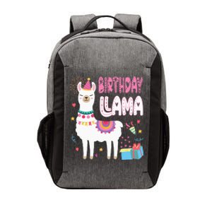 Birthday Llama Birthday Party Llama Birthday Theme Vector Backpack