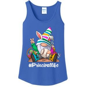 Baseball Life Bunny Easter Gnome Egg Hunting Gift Ladies Essential Tank