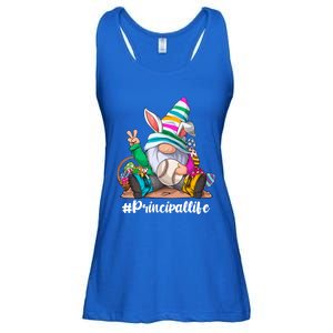 Baseball Life Bunny Easter Gnome Egg Hunting Gift Ladies Essential Flowy Tank