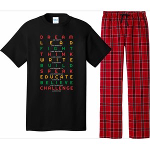 Black Leaders Black History Month African American Pride Gift Pajama Set